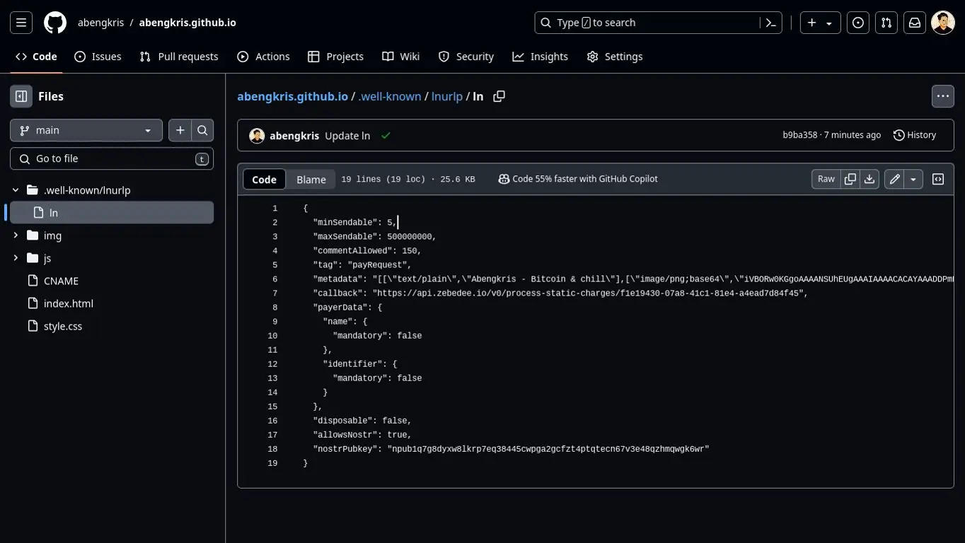 Membuat lightning address menggunakan domain pribadi…