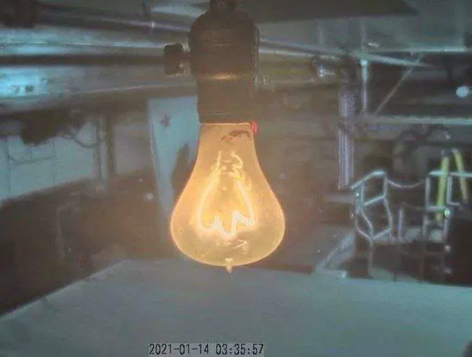 The eternal lightbulb, still going since…