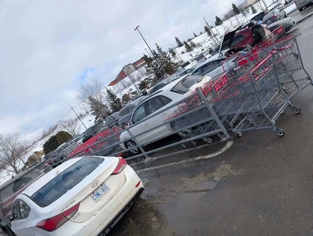 Instant parking lot karma