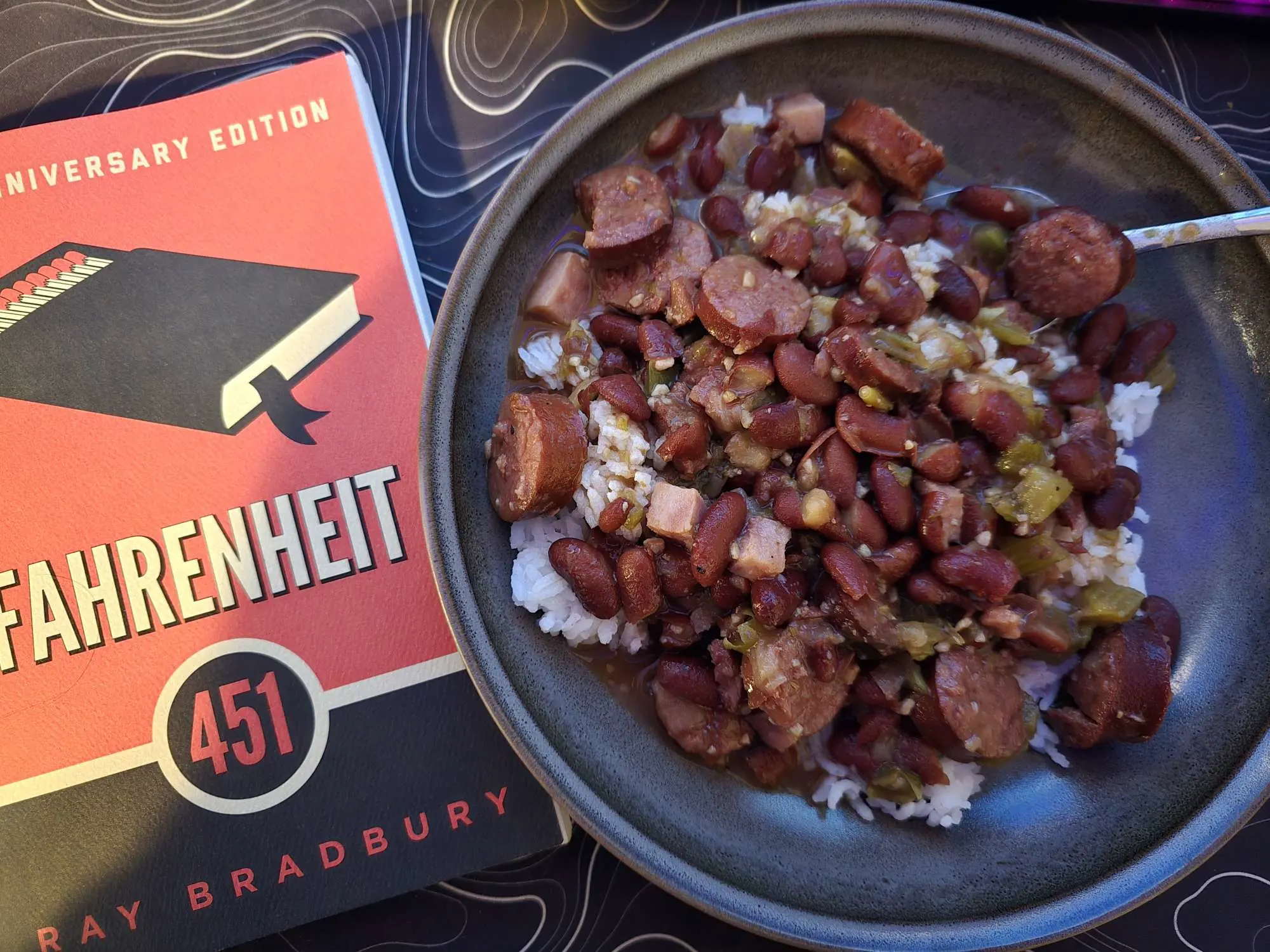 Dinner with Mr. Bradbury.
